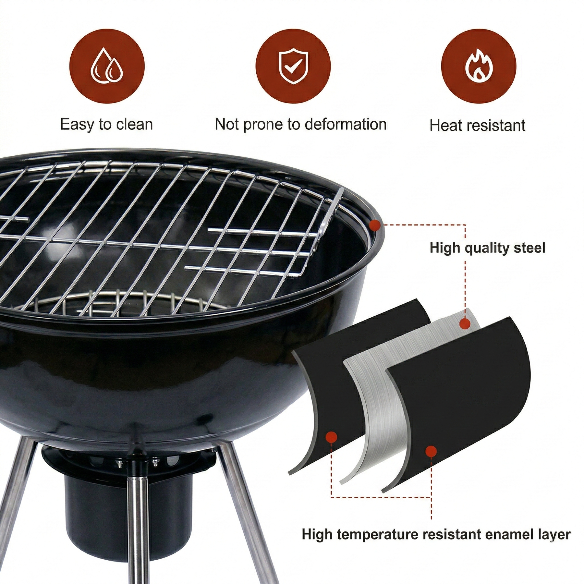 Noir Kettle Barbecue