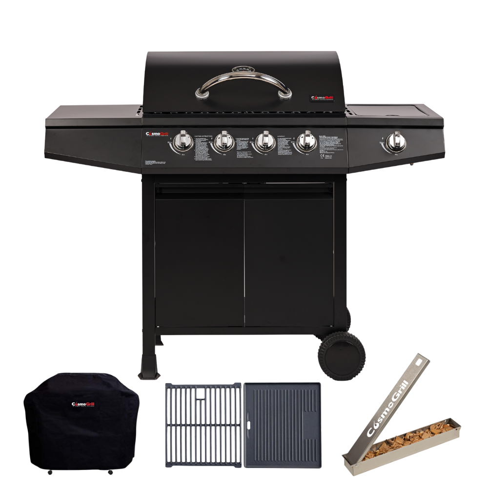 Barbecue a gas originale 4+1 (pacchetto avanzato)