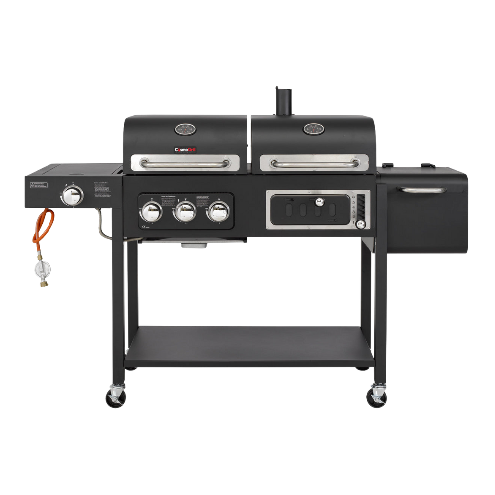 Barbecue a doppio combustibile Duo