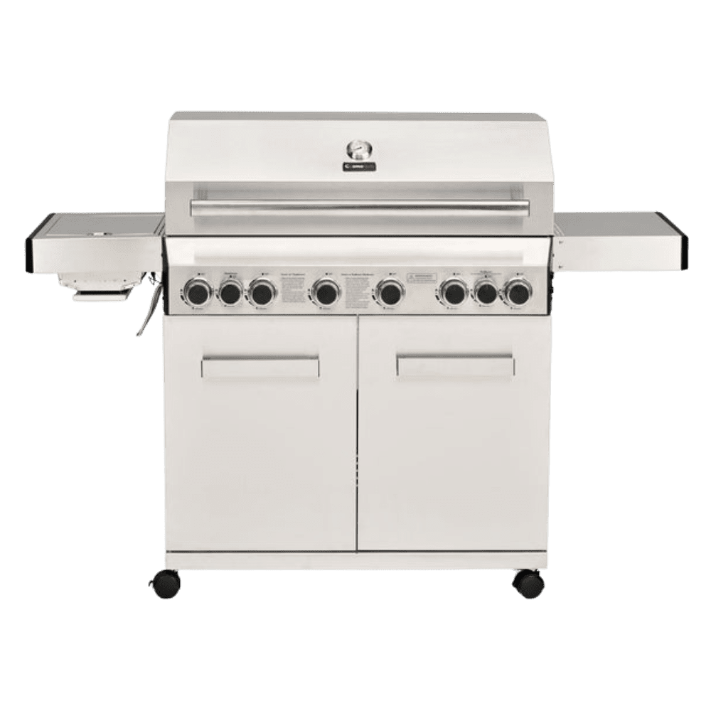 Barbecue a gas Platinum Stainless Steel 6+2 (pacchetto esclusivo)