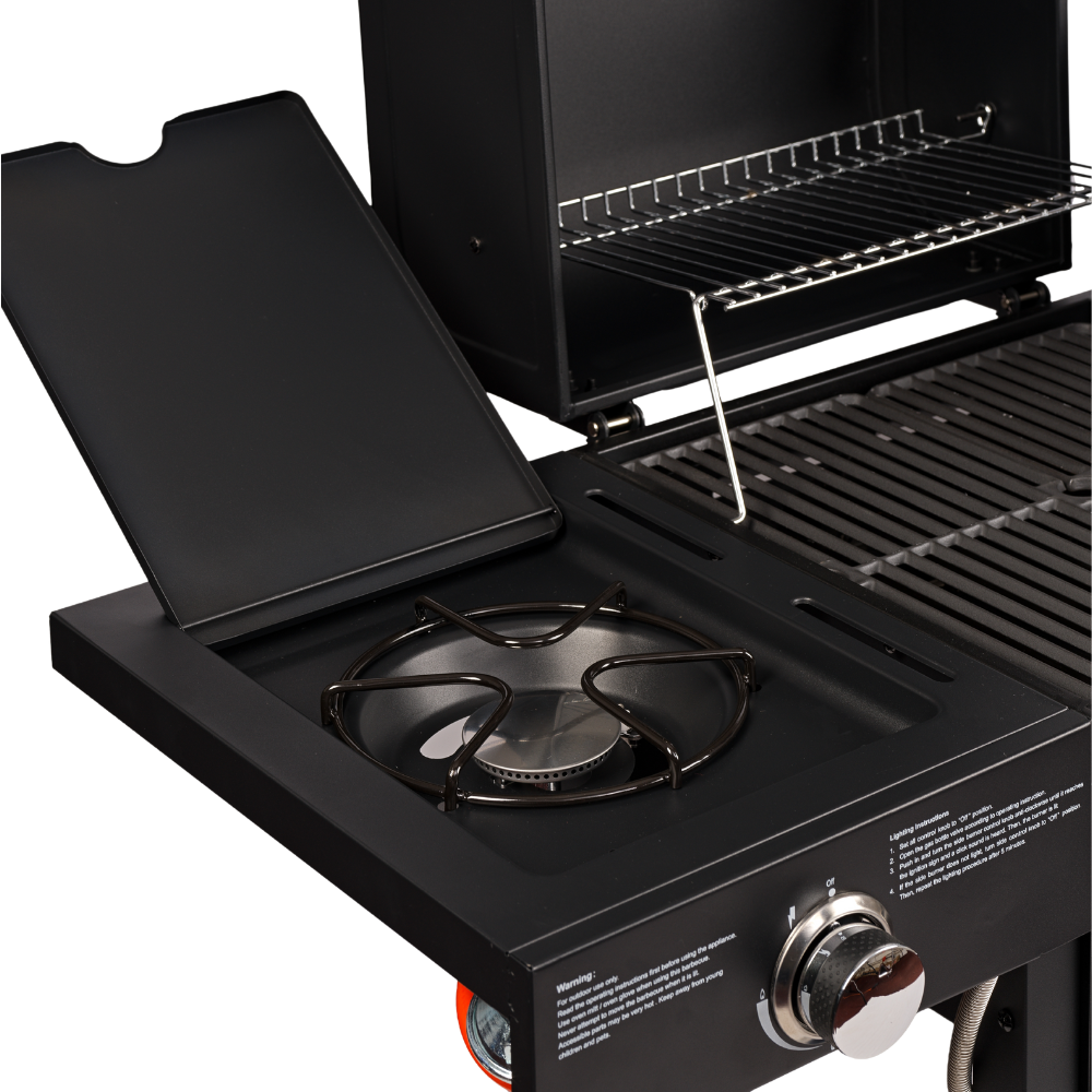 Barbecue a doppio combustibile Duo
