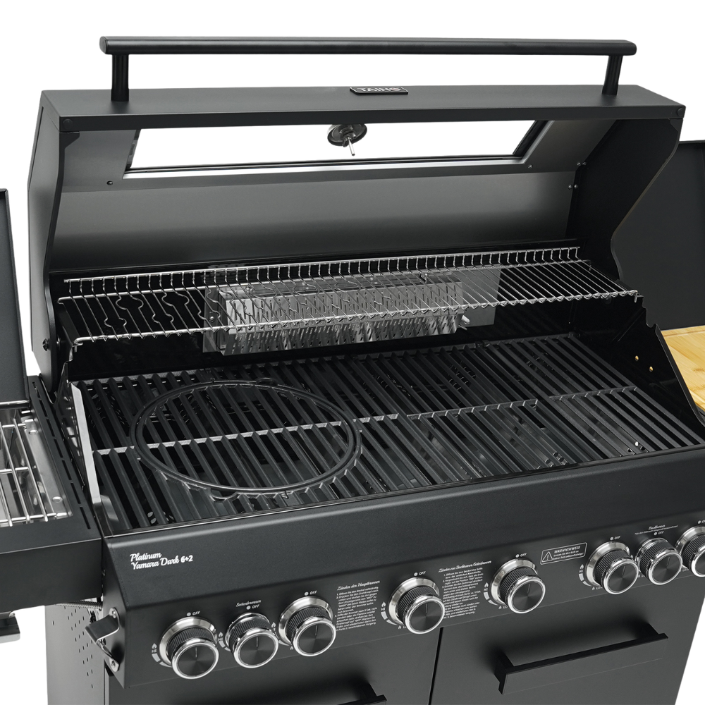 Barbecue a gas Platinum Yamara Dark 6+2