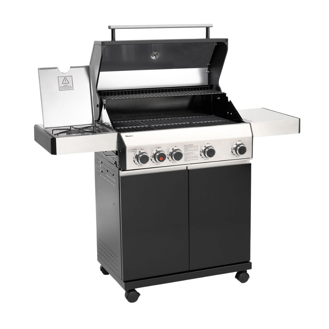 Barbecue a gas Premium Black 4+1