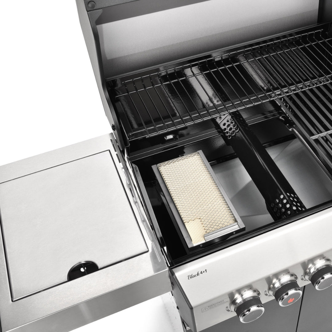 Barbecue a gas Premium Black 4+1