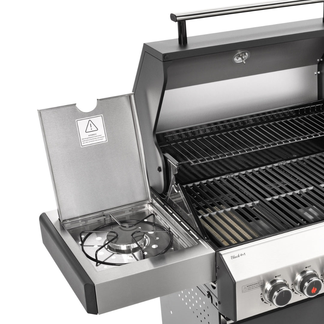 Barbecue a gas Premium Black 4+1