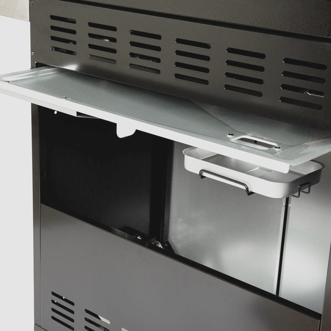 Barbecue a gas Premium Black 4+1