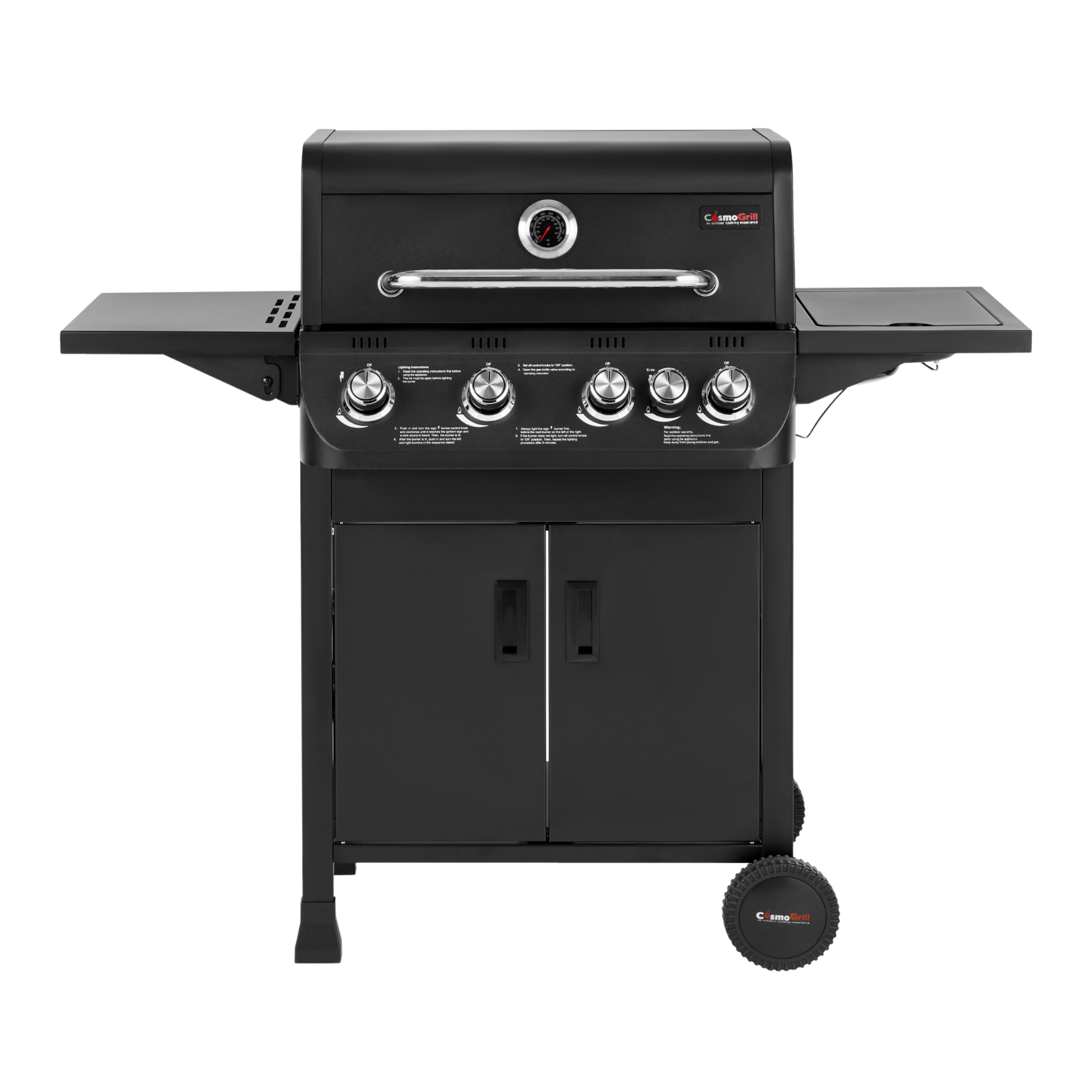 Barbecue a gas originale 4+1