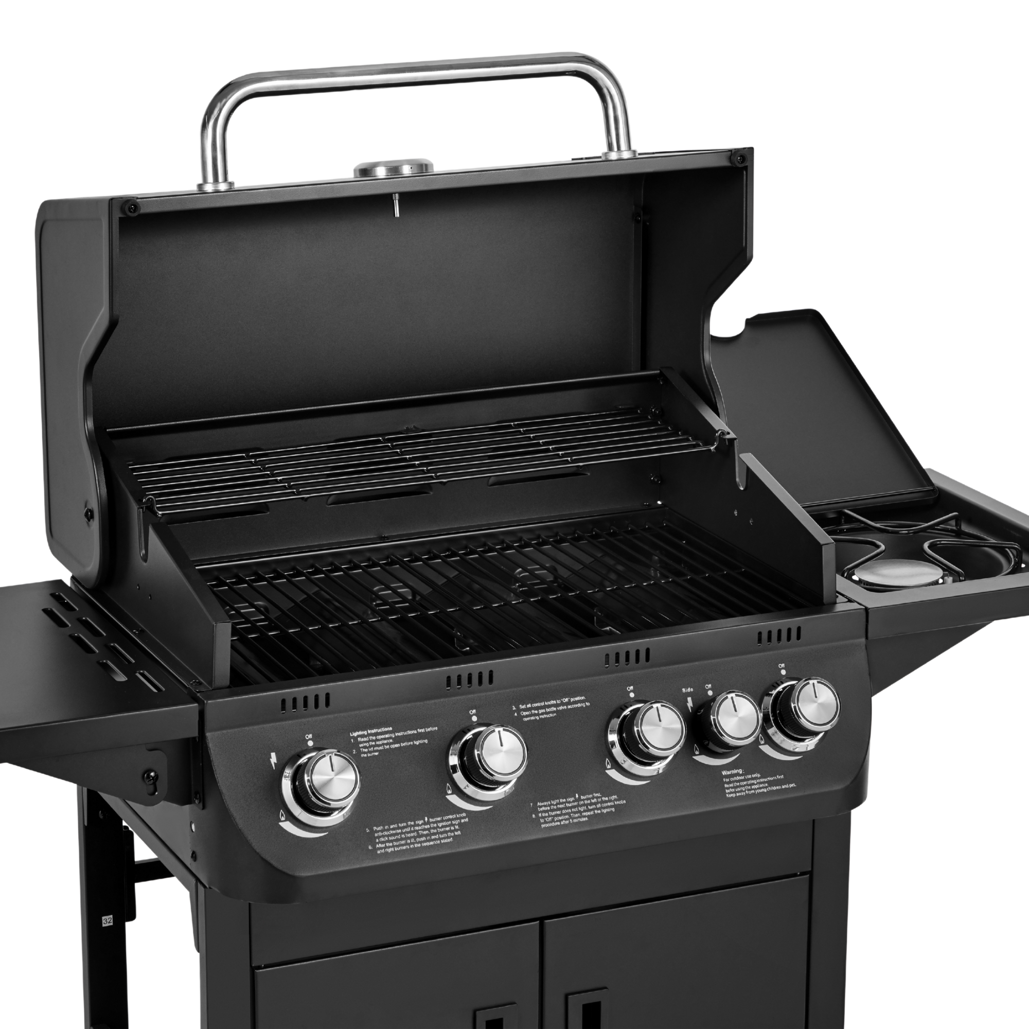 Barbecue a gas originale 4+1