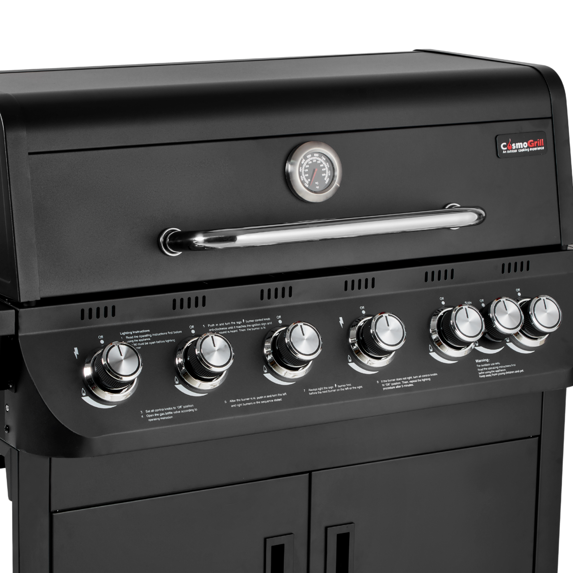 Barbecue a gas originale 4+1