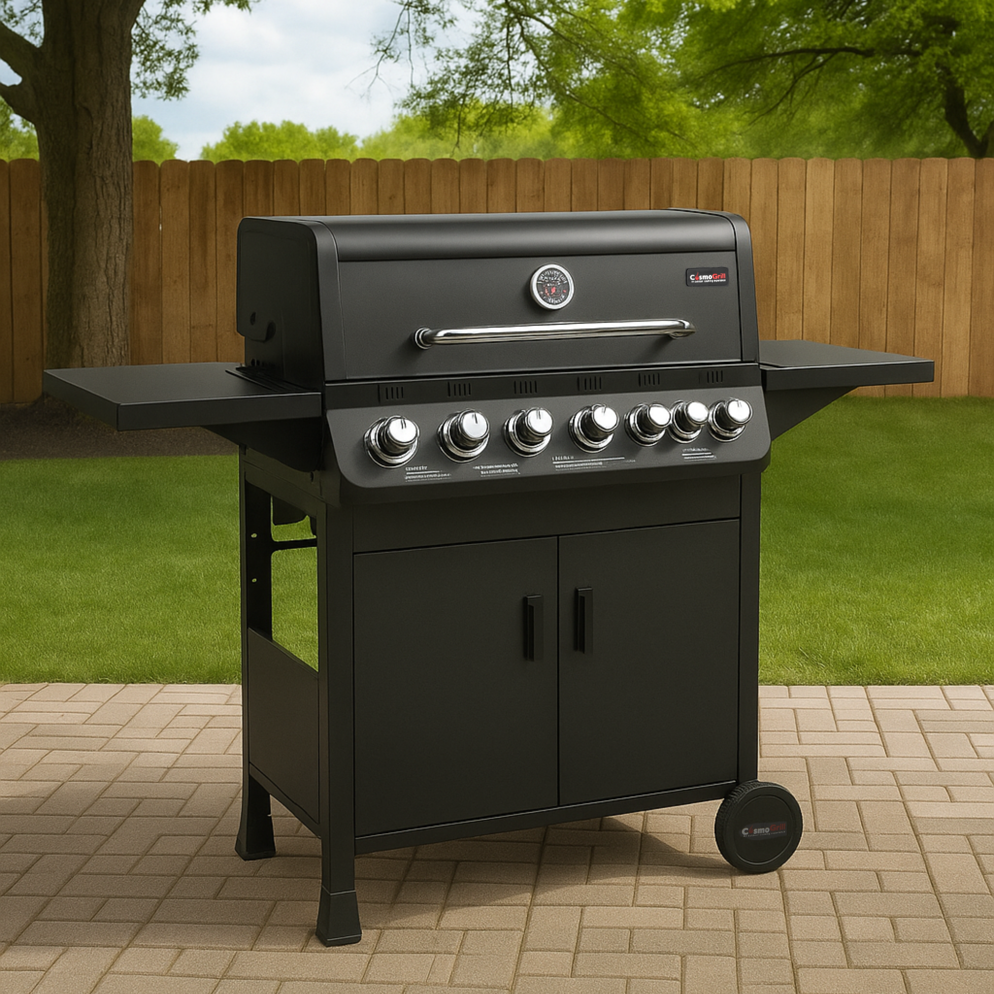 Barbecue a gas originale 4+1