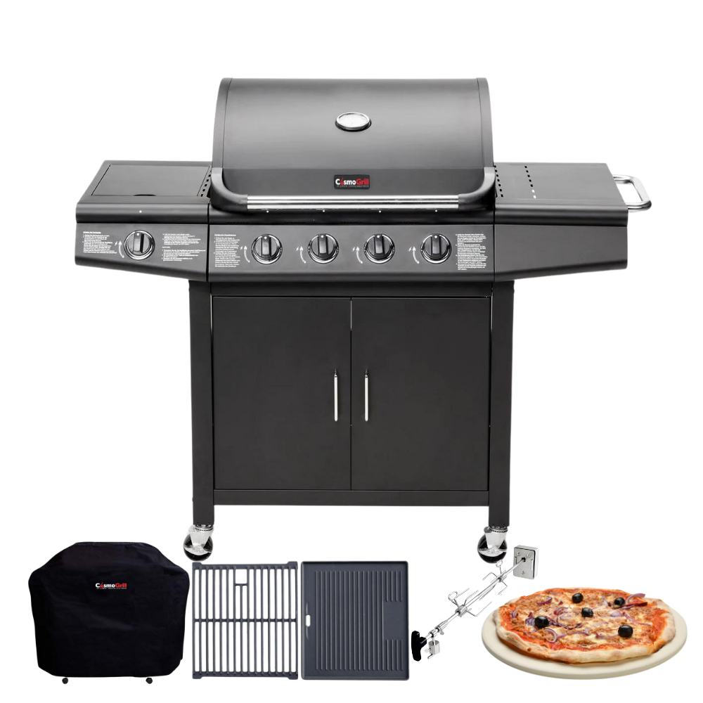 #Option_Pro 4+1 Gas BBQ Exclusive Bundle