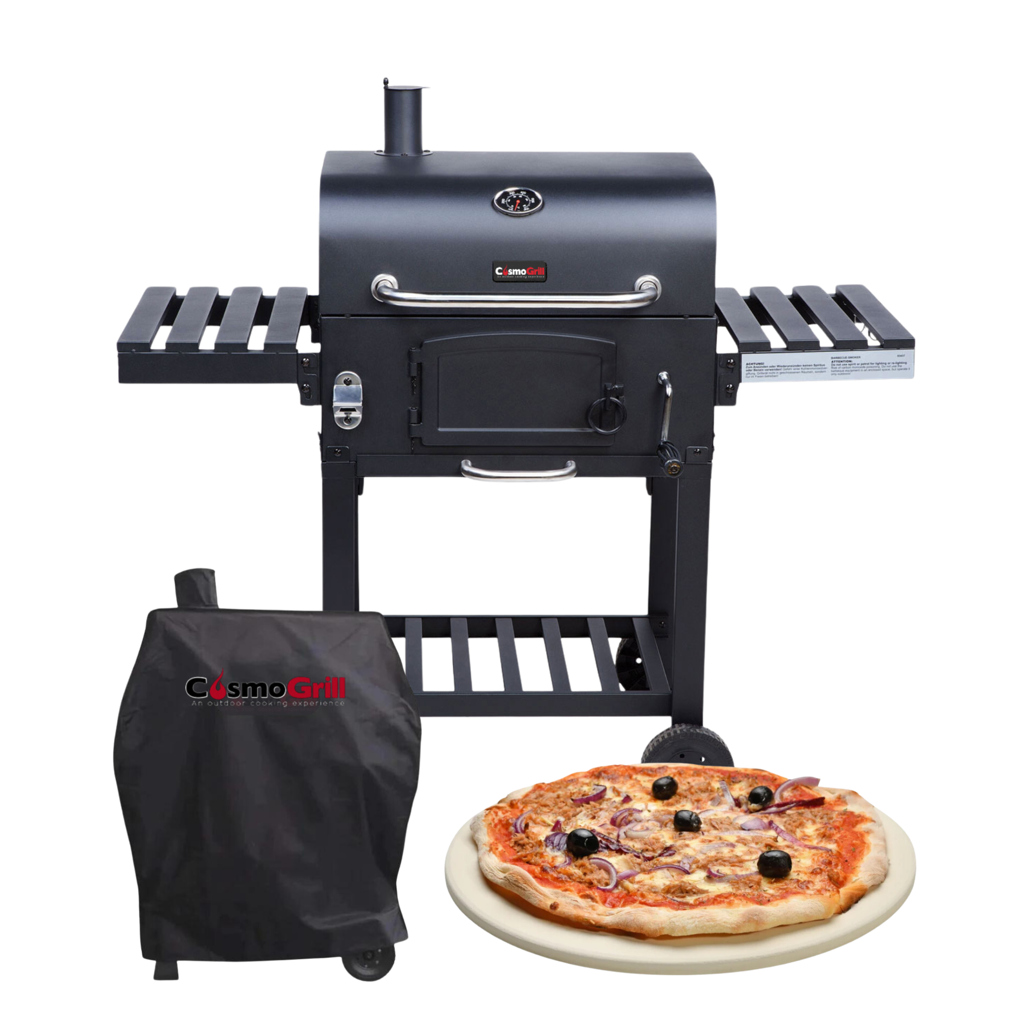 XL Smoker Charcoal Barbecue (Essential Bundle)