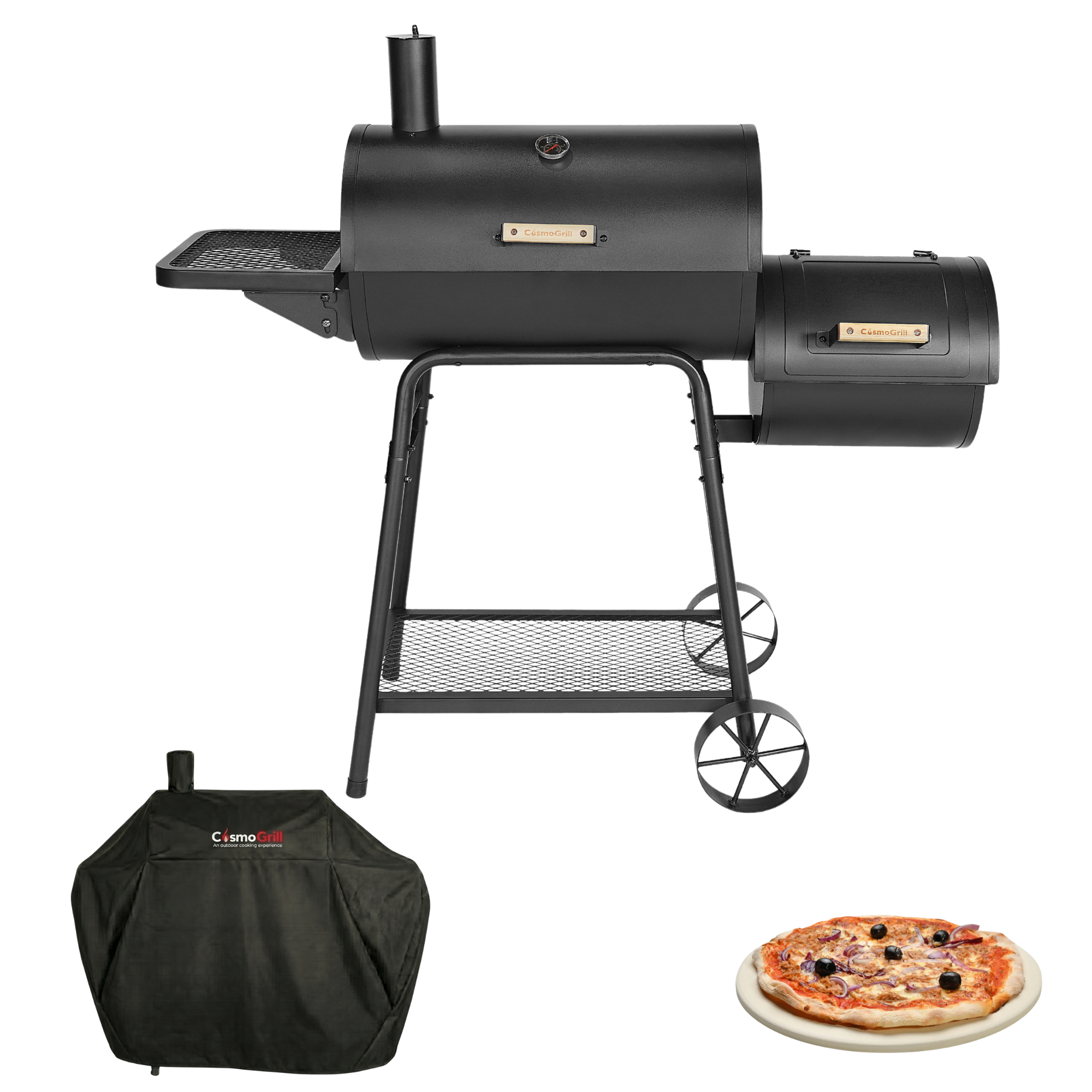 #Option_BBQ + Cover + Pizza Stone