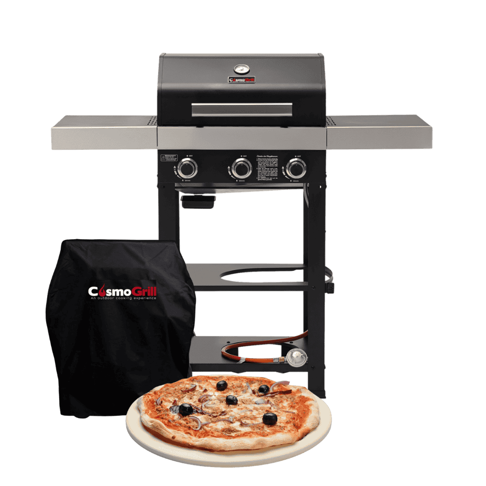 Wabaya 3 Burner Gas Barbecue (Halloween Exclusive Bundle)