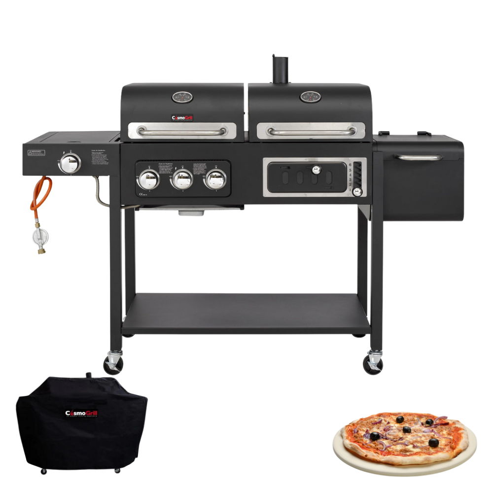 #Option_Duo Dual Fuel BBQ Essential Bundle