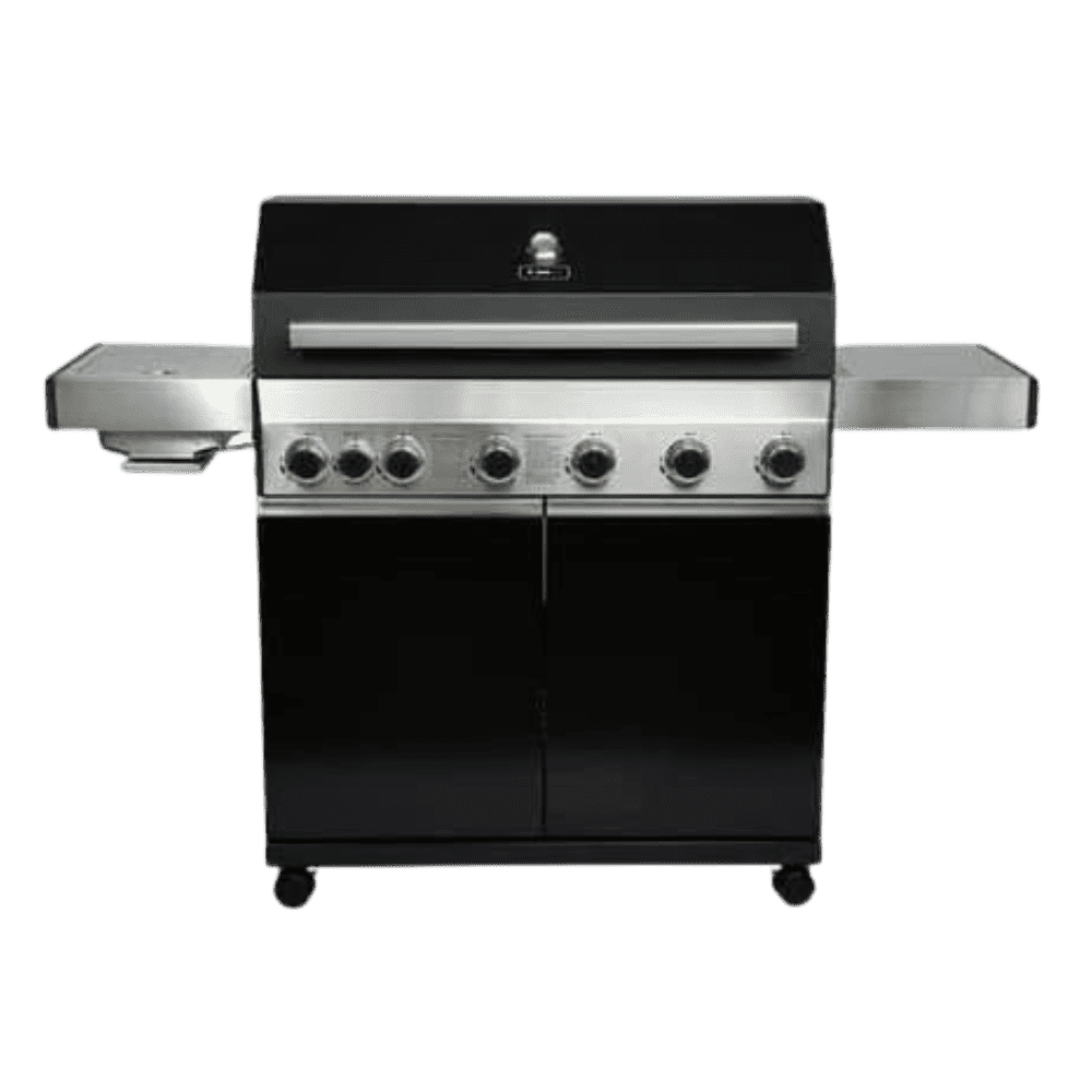 Premium Black 6+1 Gas Barbecue (Halloween Exclusive Bundle)