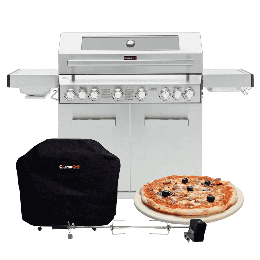 Platinum Yamara 6+2 Gas Barbecue (Halloween Exclusive Bundle)