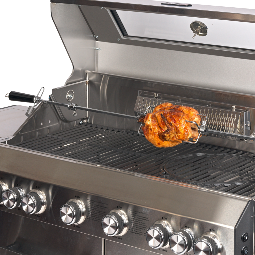 Rotisserie for Platinum & Yamara 6+2 and Premium Black 6+1