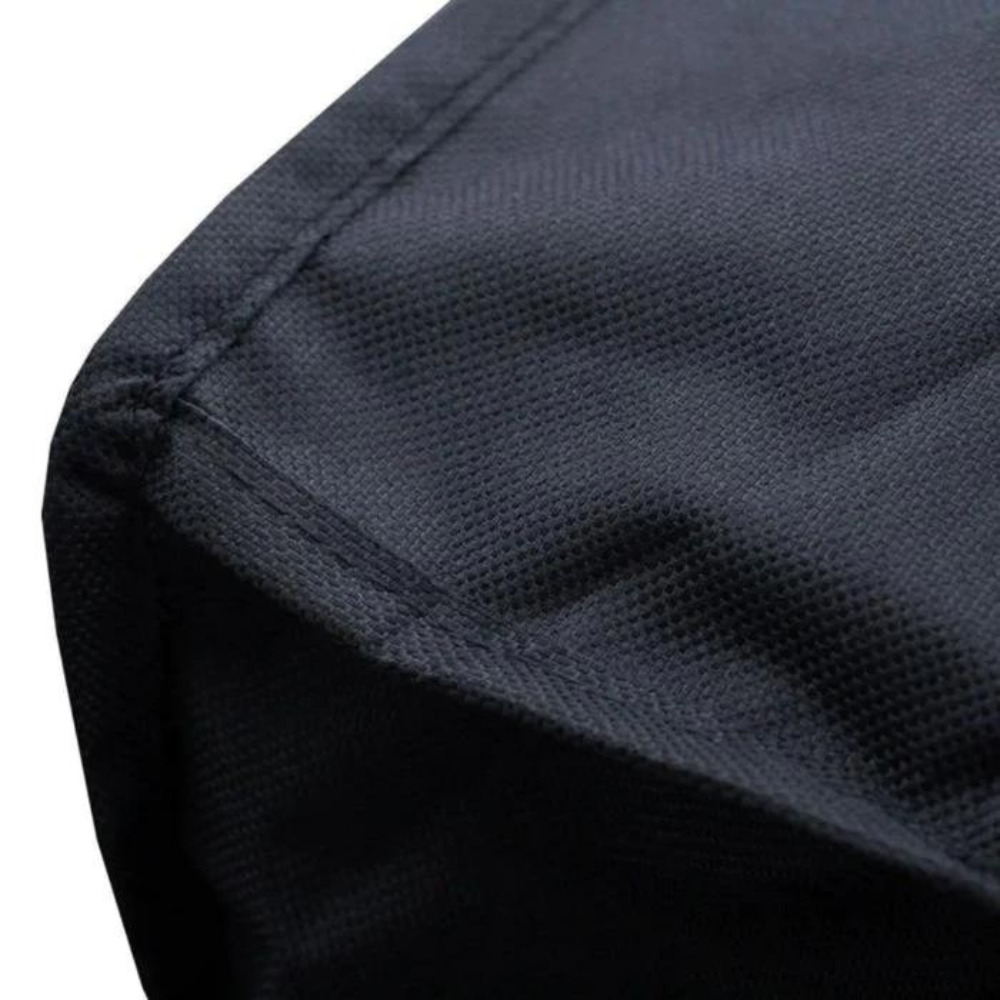 Premium black bbq cover