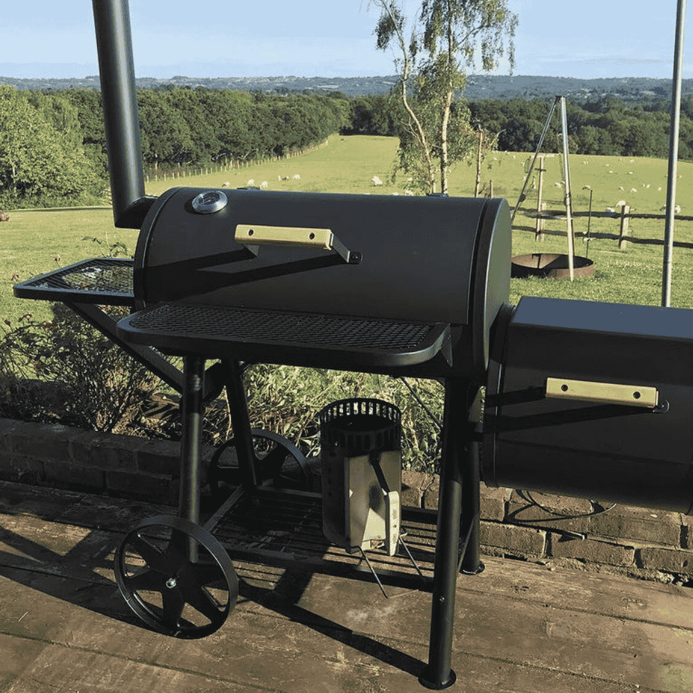 Cosmo Grill XXXL Smoker Charcoal Barbecue for Outdoor Cooking, Home Garden Parties and Large Families