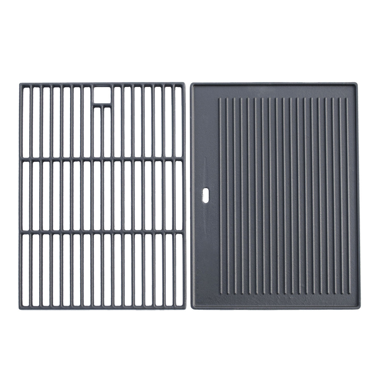 Cast Iron Reversible Griddle and Grill Grate Set for Pro 4+1 - CosmoGrill